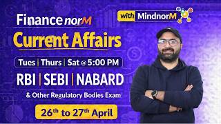 Finance Current Affairs for RBI Grade B | RBI Grade B Classes | RBI Preparation 2026 | Madhav Sir