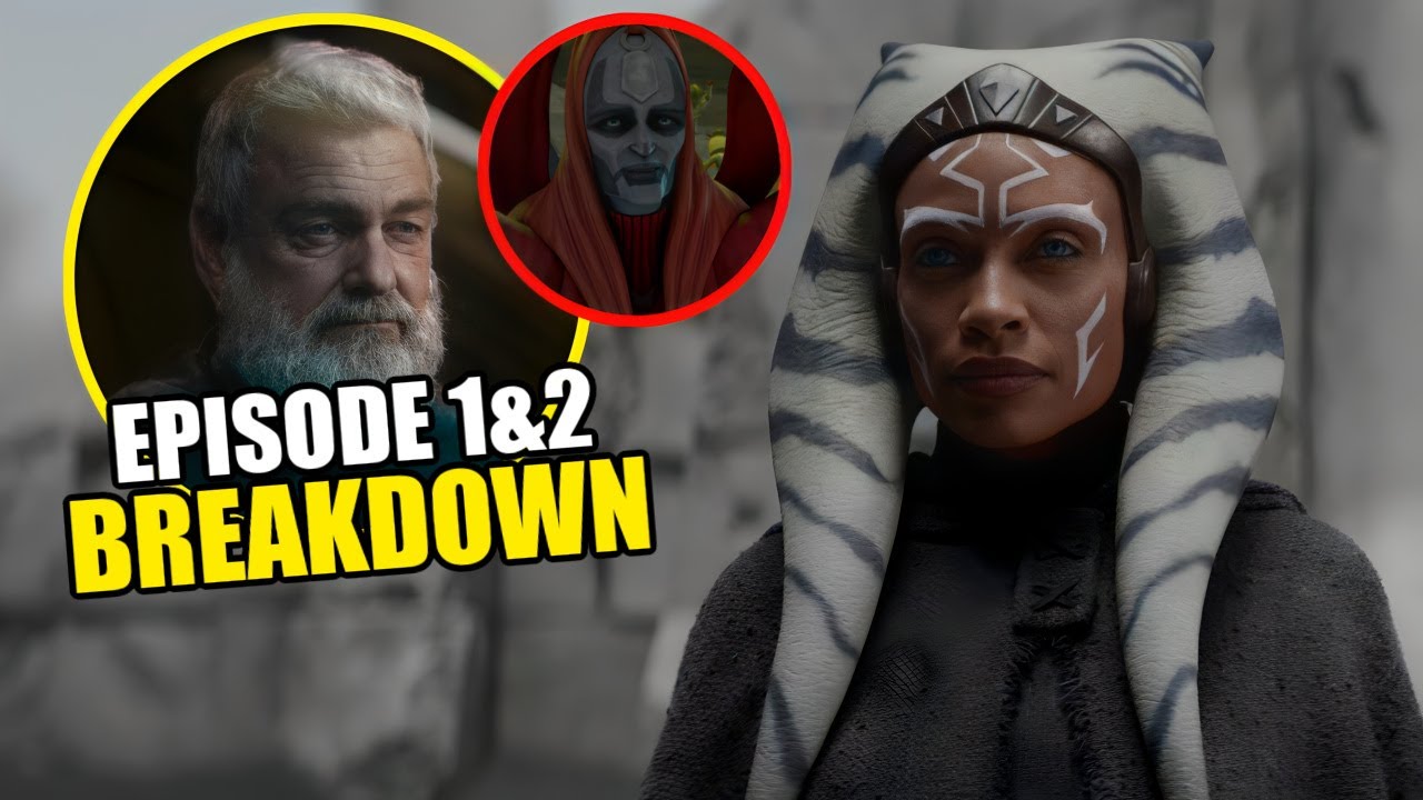 AHSOKA Episode 1 & 2 Breakdown | STAR WARS REBELS Easter Eggs - YouTube