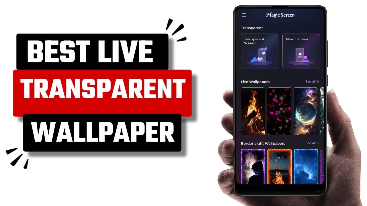 Best Free Transparent Live Wallpapers App for Android