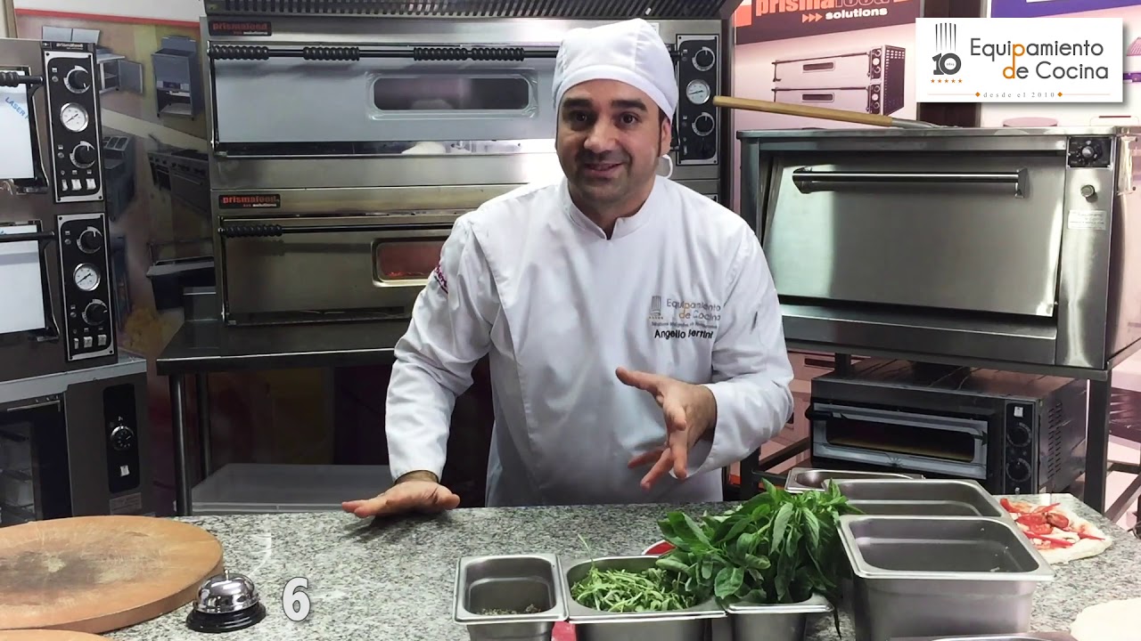 COCINA SEMI-INDUSTRIAL MULTIPLE CON HORNO PIZZERO + CUATRO HORNALLAS +  PLANCHA + CARLITERA