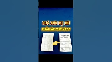 Máy in nhiệt bị mờ làm làm thế nào #kiotviet #meovat #meohay #phanmembanhang #giayin