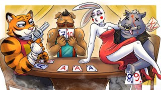картинка: ПОКЕР НА ВЫЖИВАНИЕ! КОМУ УЛЫБНЕТСЯ УДАЧА НА ЭТОТ РАЗ? БАР ЛЖЕЦОВ - Liar's Bar