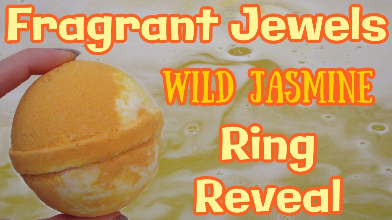 Fragrant Jewels Ring Reveal - Wild Jasmine Bath Bomb DEMO!