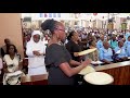 Njooni watu wote tutoe - Holy family basilica choir during christmas 25/12/2019