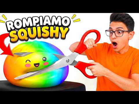 WE’RE BREAKING THE MOST SATISFYING and VIRAL SQUISHY DUMPLINGS on THE INTERNET!! (Squishy Dumpling)