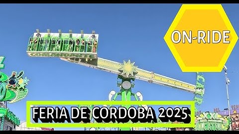SUPER ALCATRAZ XXL ON-RIDE POV   "Feria de Córdoba 2025"