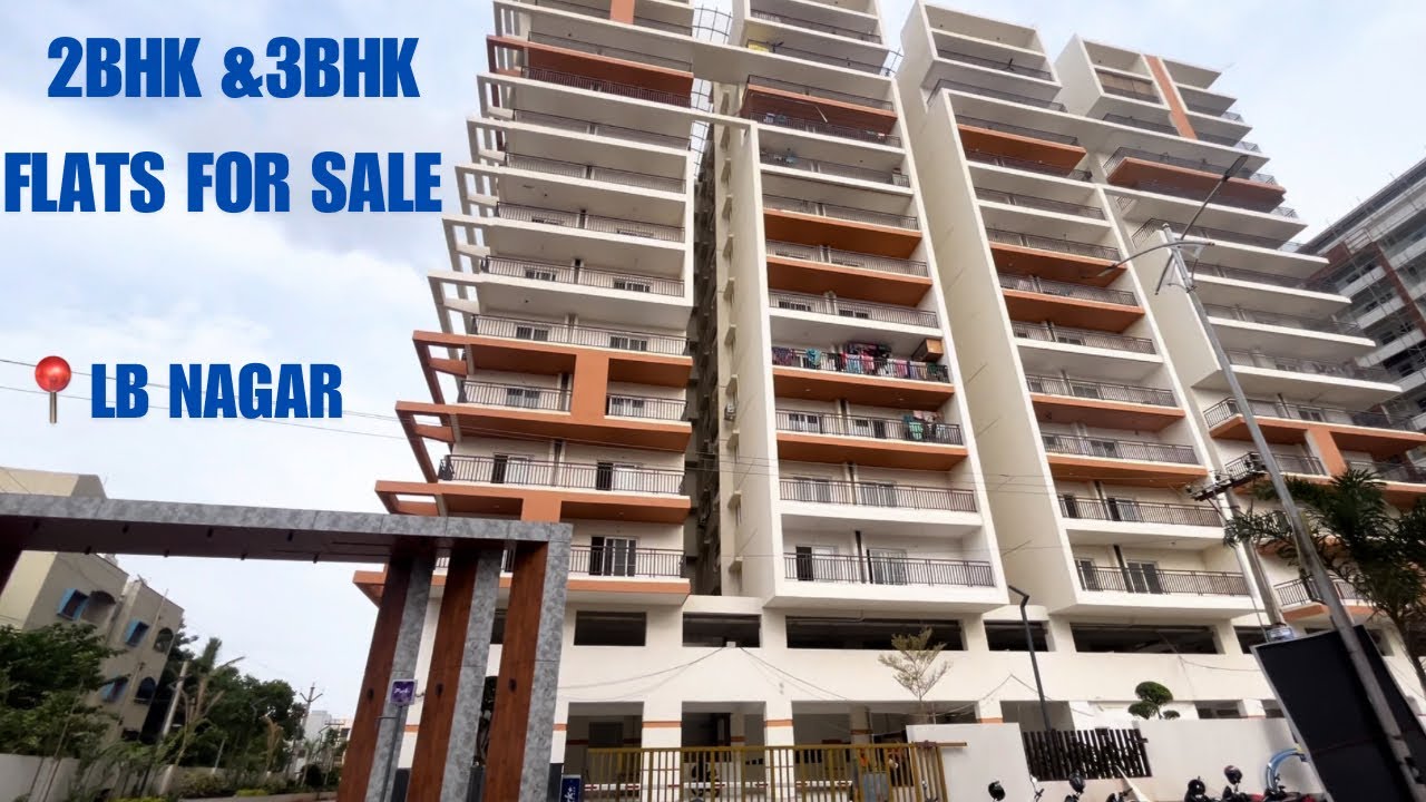 2BHK & 3BHK FLATS FOR SALE IN LB NAGAR,Hyd .
