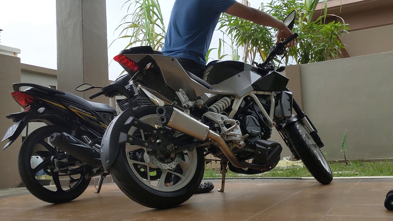 Naza N5 / Hyosung GD250N Proformance Exhaust 2