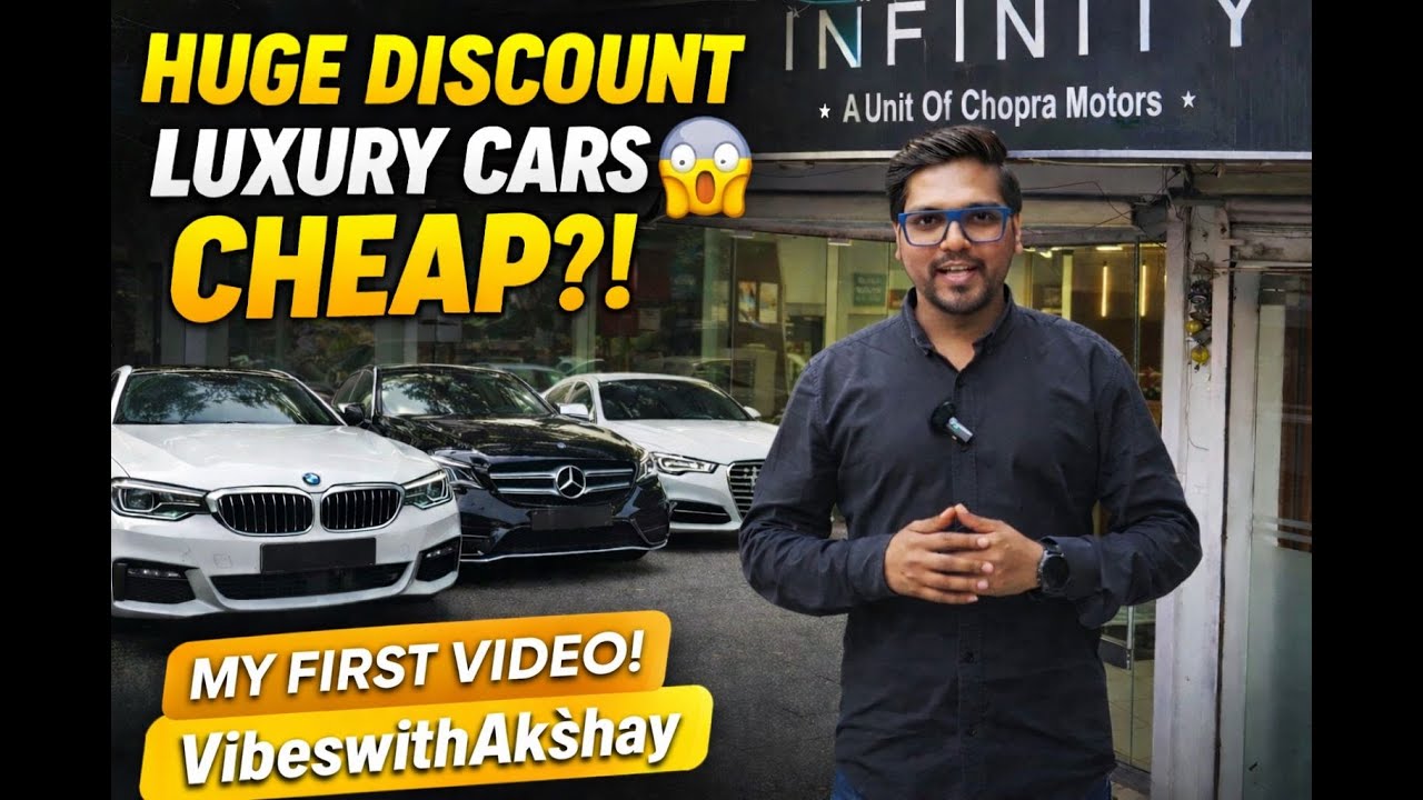Luxury Cars at Shocking Prices 😱 | Pre-Owned Cars in Delhi | Infinity Auto