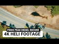 Heli footage pikes peak diesel record old smokey f1 driven by scott birdsall courtesy toyo tires