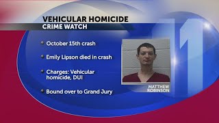 Case of man accused of vehicular homicide, DUI headed to grand jury