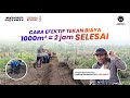 Efektif Tekan Biaya, Olah 1000m² Selesai dalam 2 Jam | Boxer Rotary