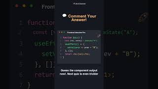 react - Quiz #Shorts