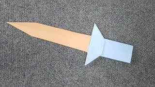 ORIGAMI - Gấp Thanh Kiếm Đơn Giản || Origami Sword