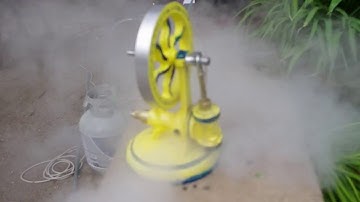 Creators Vertical Oscillating Steam Engine Model