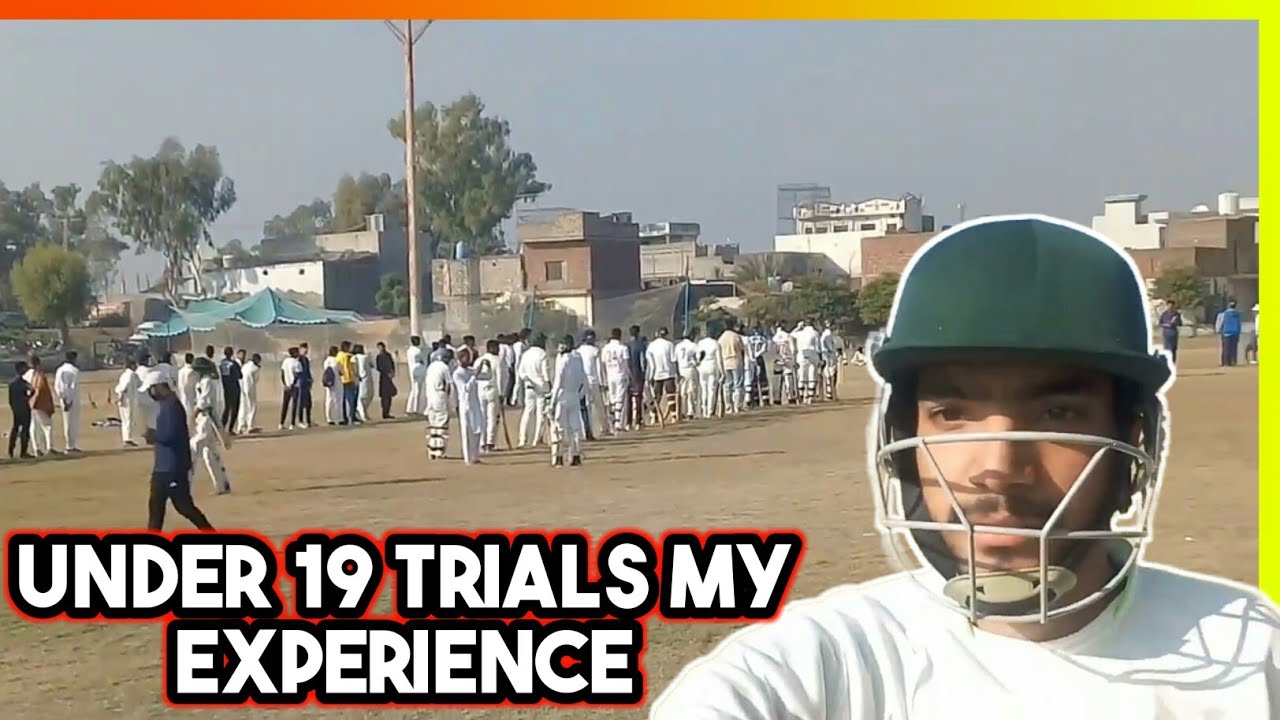Pcb under 19 cricket trials District Jhelum