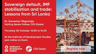 Sovereign default, IMF stabilisation and trade: Lessons from Sri Lanka