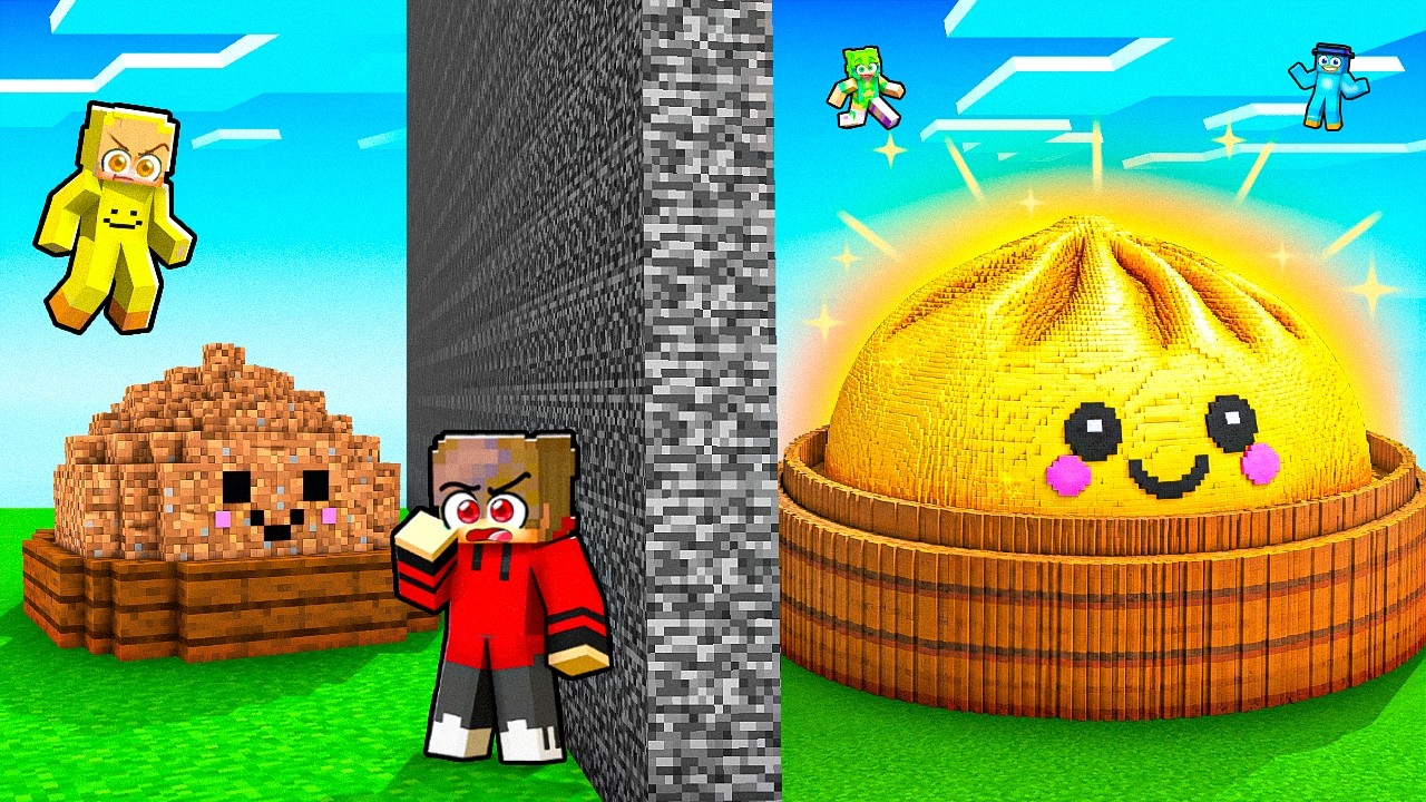 Hice Trampas con SQUISHY DUMPLINGS en Batalla de Construcción en Minecraft!