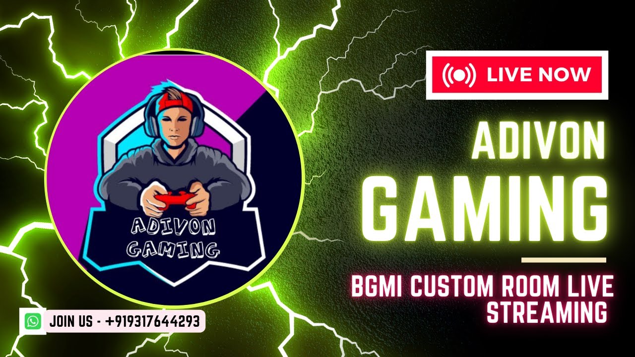 BGMI LIVE CUSTOM ROOM | BGMI LIVE |BATTLE OF THE BEST| ADIVON GAMING