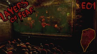 The Bloody Canvas | Lets Play Layers Of Fear Gameplay Walkthrough | Psychedelic Indie Horror | #01 YouTube Videos