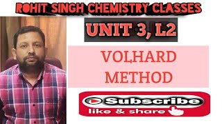 VOLHARD METHOD