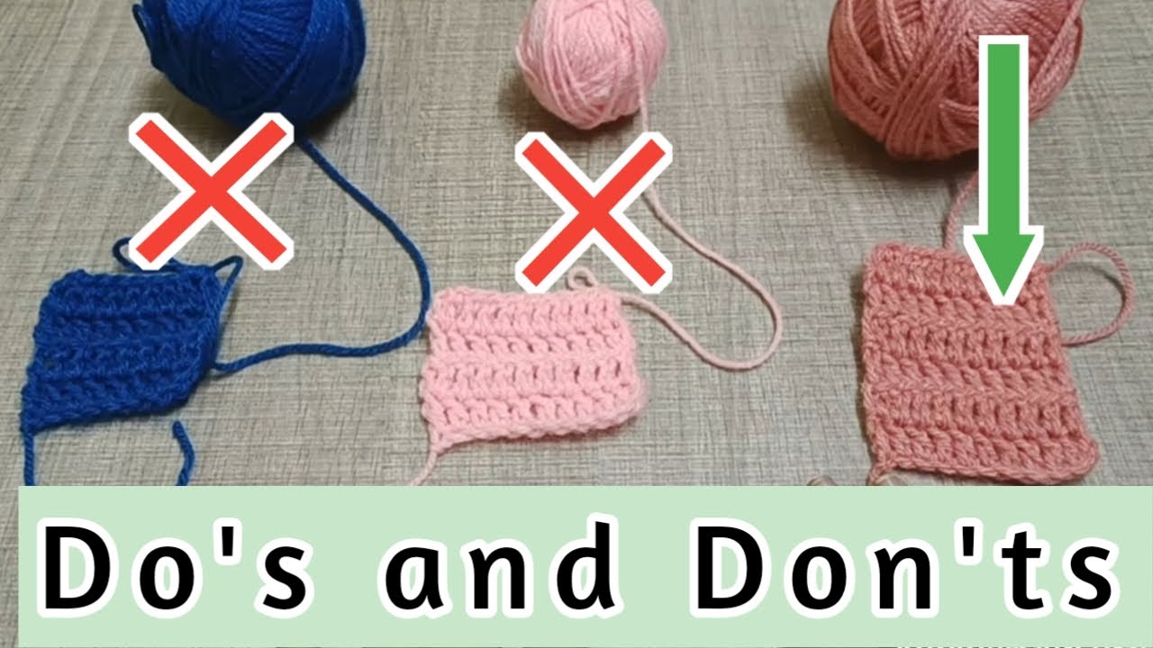 Crochet Straight Edges / Simple and easy hack for Straight Edges