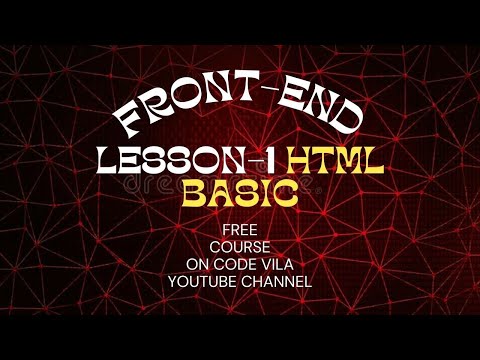 Introduction to HTML for beginners in HINDI/URDU - Code-vila
