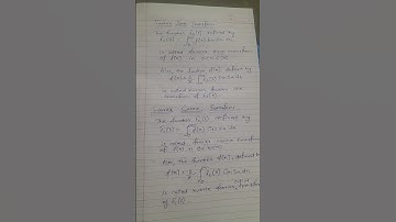 Fourier Tansform | Fourier Sine and cosine transform |