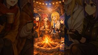 Cozy campfire. #laidbackcamp #anime #japanesecamp #yurucamp