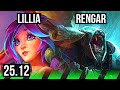 LILLIA vs RENGAR (JGL) | 10/3/11 | KR Master | 25.12