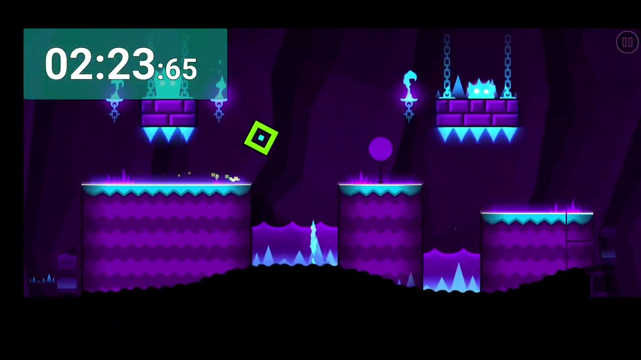 Speedrun Geometry dash meltdown any% 4:46:550 - YouTube