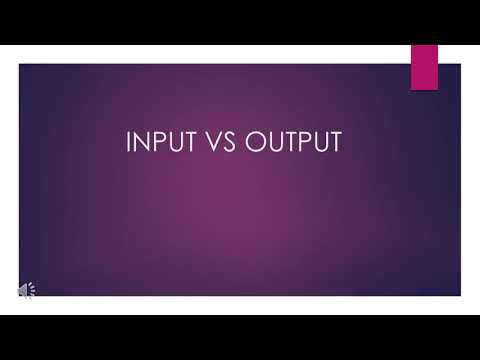 ANGULAR INPUTS VS OUTPUT