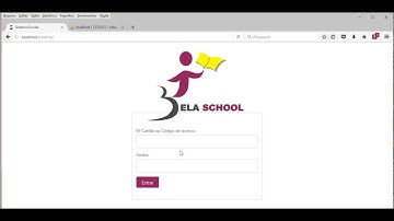 Sistema Escolar com PHP - Aula 01 - PHP 7 e Mysqli