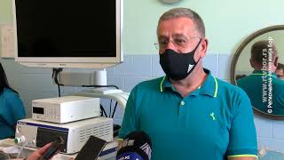 Opšta bolnica u Boru dobila savremeni laparoskopski stub, 9. jun  2022. (RTV Bor)