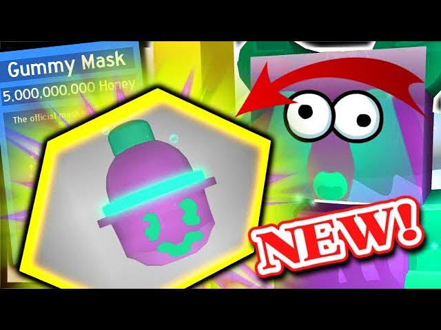 Crafting Super Op Gummy Mask Gummy Morph So Much Goo Roblox Bee Swarm Simulator Youtube - roblox bee swarm simulator codes gummy bee