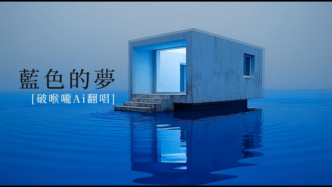 藍色的夢 [破喉嚨Ai翻唱]  只記得一片藍色的霧濛濛在藍色霧中失去你影蹤