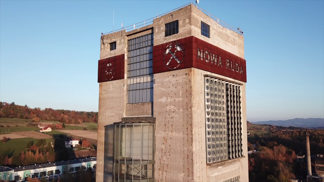 ścianka wspinaczkowa Nowa Ruda - szyb Nowy I - YouTube
