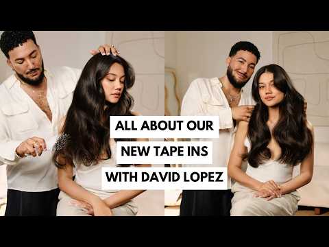 NEW Luxy Hair Effortless Tape-In Extensions | David Lopez Explains Everything You Need to Know