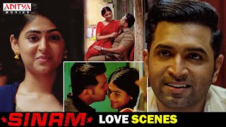 "Sinam" Movie Love Scenes | Hindi Dubbed Movie | Arun Vijay | Pallak Lalwani | Aditya Movies