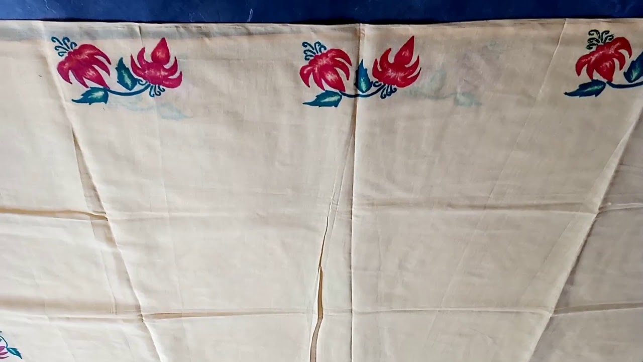 jimicreation fabric paint mekhela sador YouTube