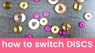How to switch discs on The Happy Planner