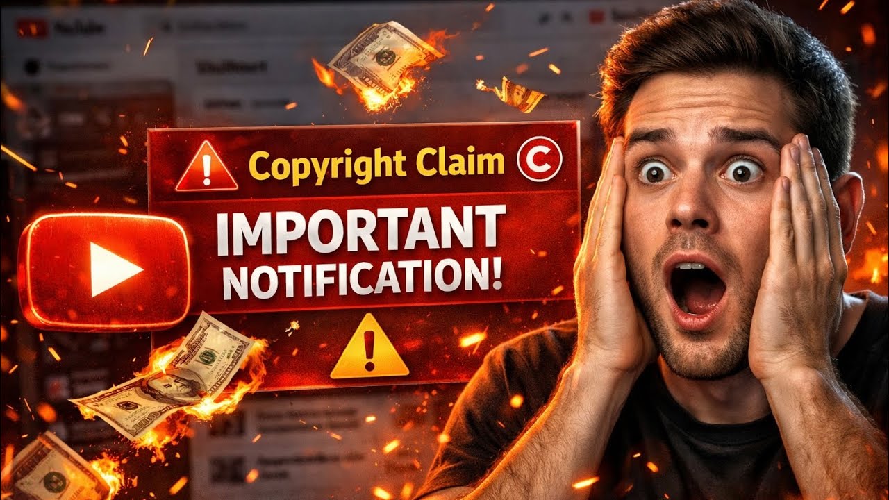 Copyright Claim Important Notification ⚠️ क्यों आ रहा है? Ab Kya Kare? YouTube Channel Safe Rakhe