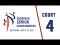 European senior taekwondo championships  court 4