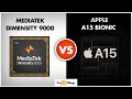 Mediatek Dimensity 9000 vs Apple A15 Bionic Chip 🔥| Apple A15 Bionic vs Dimensity 9000 🤔🤔 [HINDI]