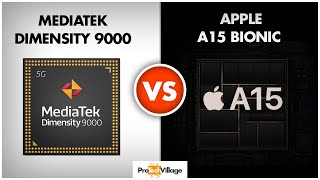 Mediatek Dimensity 9000 vs Apple A15 Bionic Chip | Apple A15 Bionic vs Dimensity 9000 ?? [HINDI]