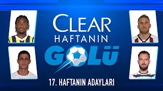 Trendyol Süper Lig 17. Haftanın En Güzel Golleri 2023/24 Clear