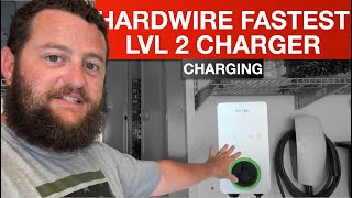 Hardwiring Autel MaxiCharger for our Tesla's - The Fastest LVL 2 Charger on the Market