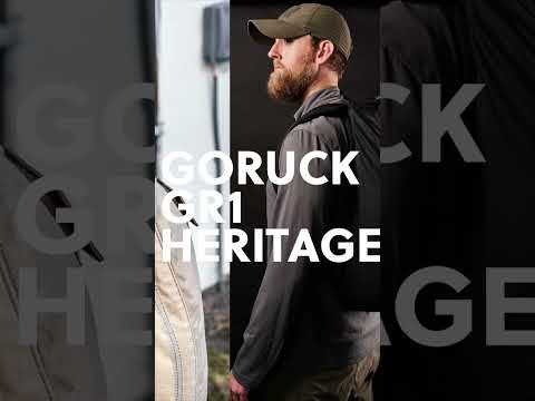 GORUCK GR1 Heritage proves toughness is timeless #gr1 #goruck #MoorlanderEDC #edc #backpack #bag