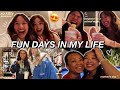 Fun days in my life  xo kitty premiere sleepover shopping  mothers day 