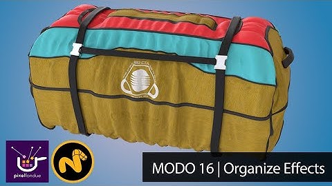 MODO 16 | Organize Shader Tree Effects